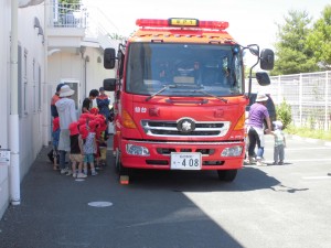 消防車見学3